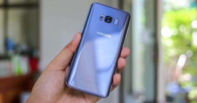 Samsung Galaxy S8 in Blue
